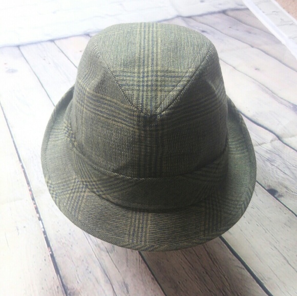 unbranded Other - 5/$25 Men's Plaid Fedora Hat Size 7 1/2